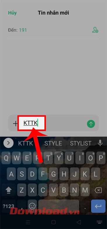 Kiểm tra dung lượng còn lại