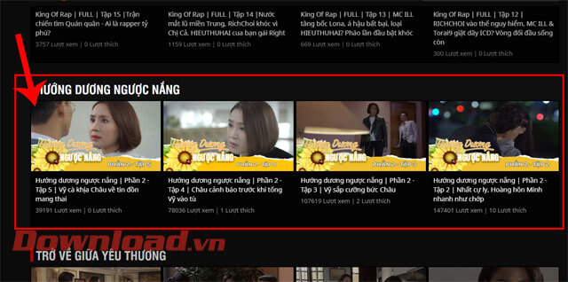 Chọn tập phim