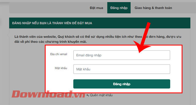 Chọn gói bảo hiểm và nhập thông tin xe