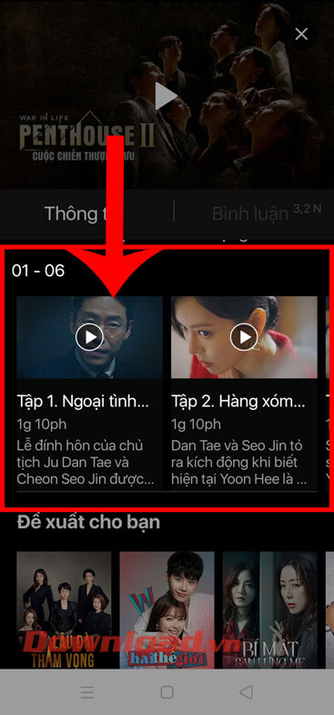 Chọn tập phim 