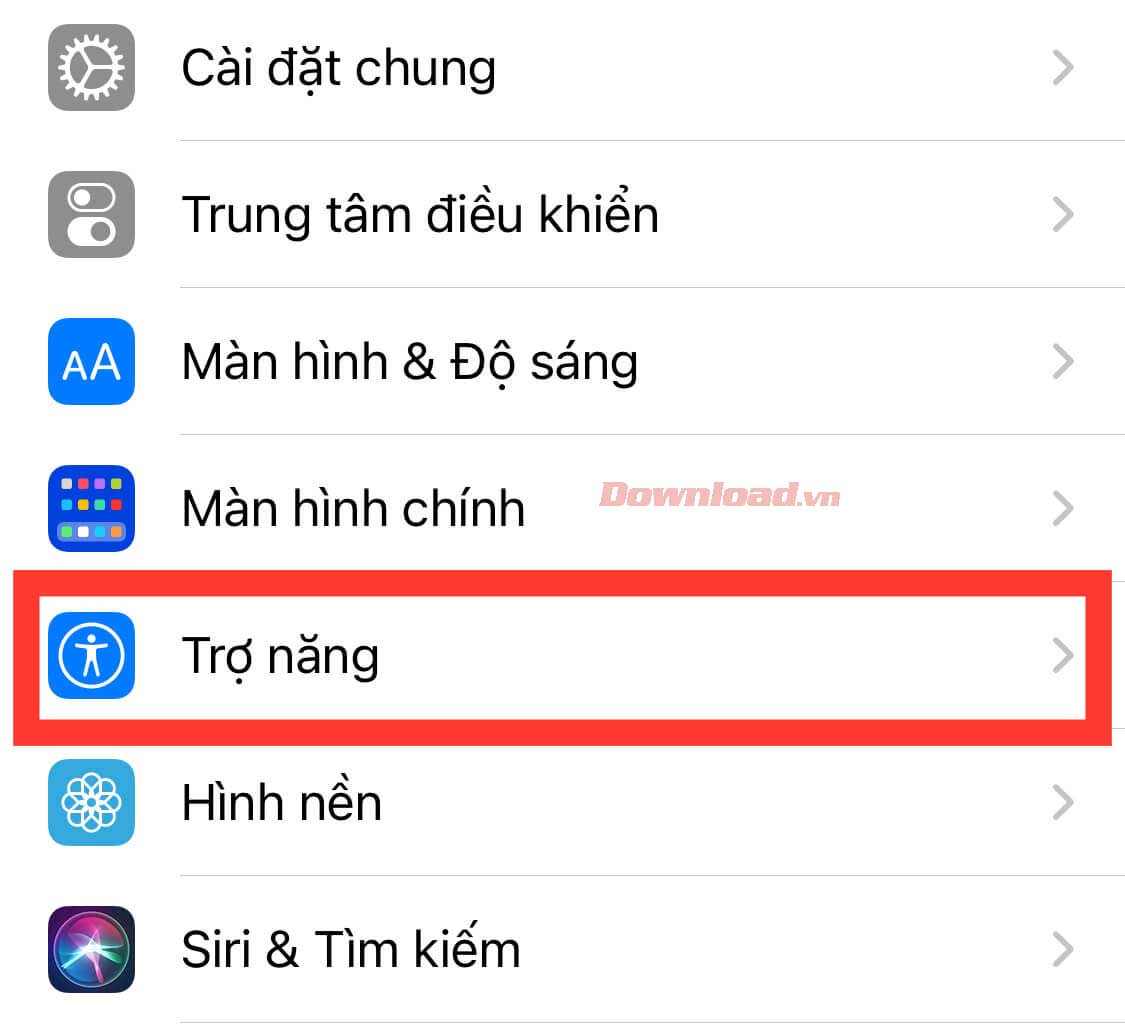 Trợ năng của iPhone