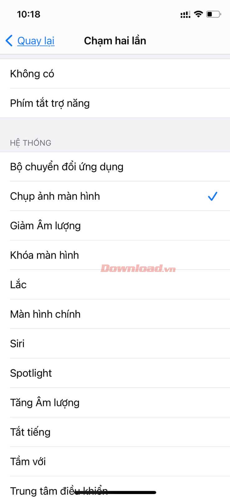 Chạm hai lần