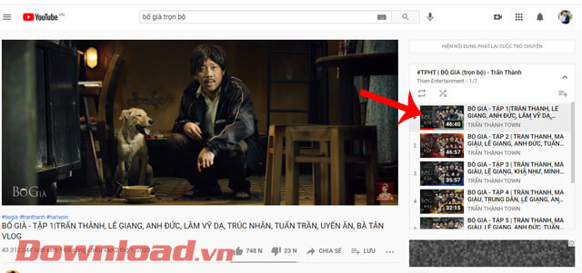 Bắt đầu xem tập 1 phim Bố già