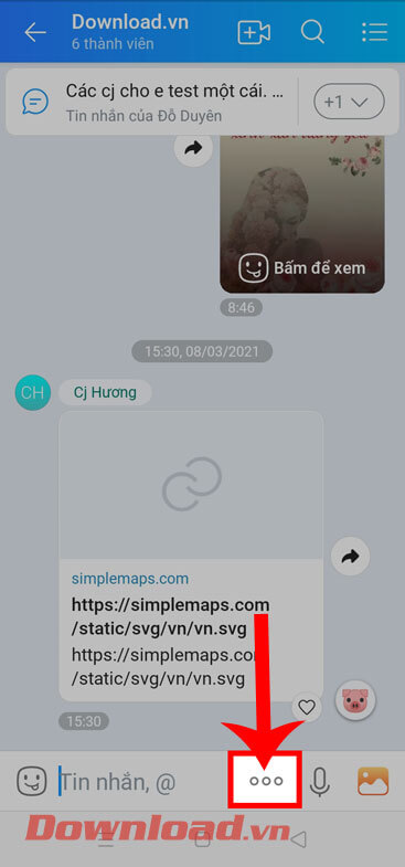 Cách gửi file qua Zalo trên điện thoại cực nhanh