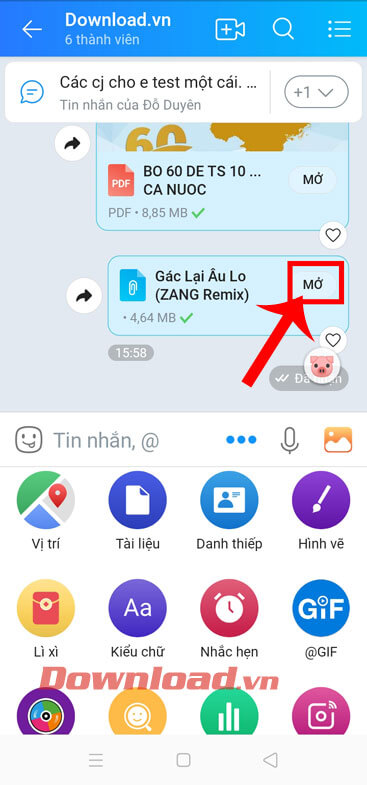 Mở file mp3