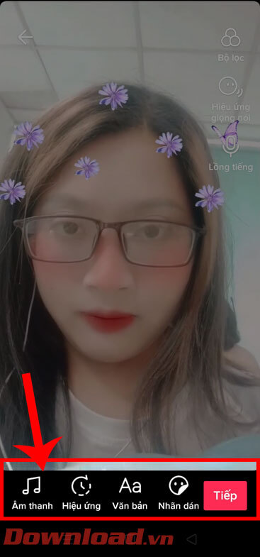 Chèn âm thanh, nhãn dán