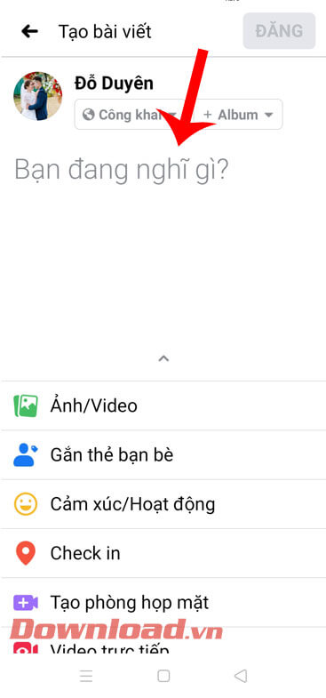 Tạo bài viết mới