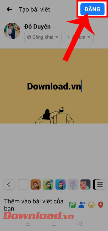 Đăng tải bài viết