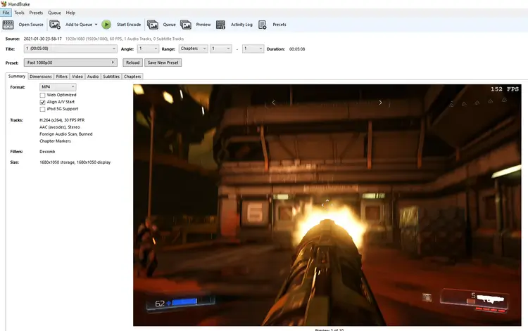 Mã hóa video HandBrake
