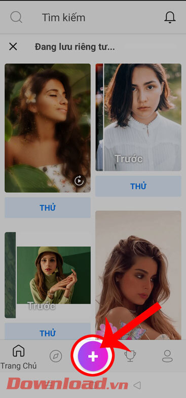 <p><strong>Bước 2:</strong> Mở <strong>ứng dụng PicsArt</strong> trên điện thoại của mình, sau đó tại