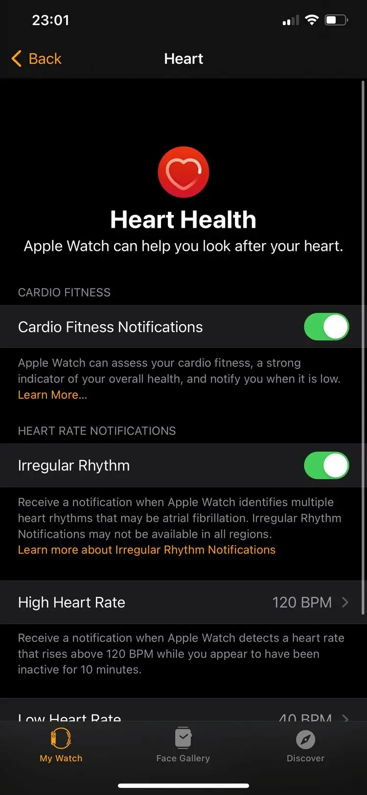 Apple Watch đo nhịp tim