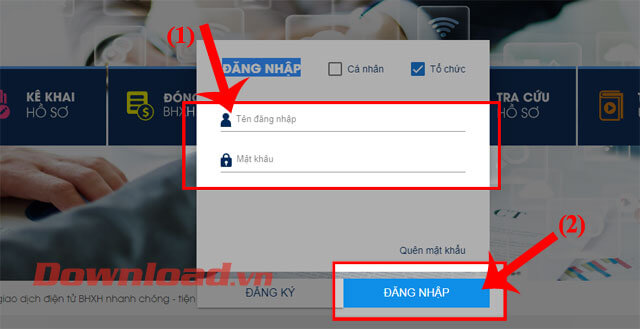 <p><strong>Bước 3:</strong> Lúc này, cửa sổ Đăng nhập hiển thị lên màn hình. Hãy nhập <em>Tên đăng nhập