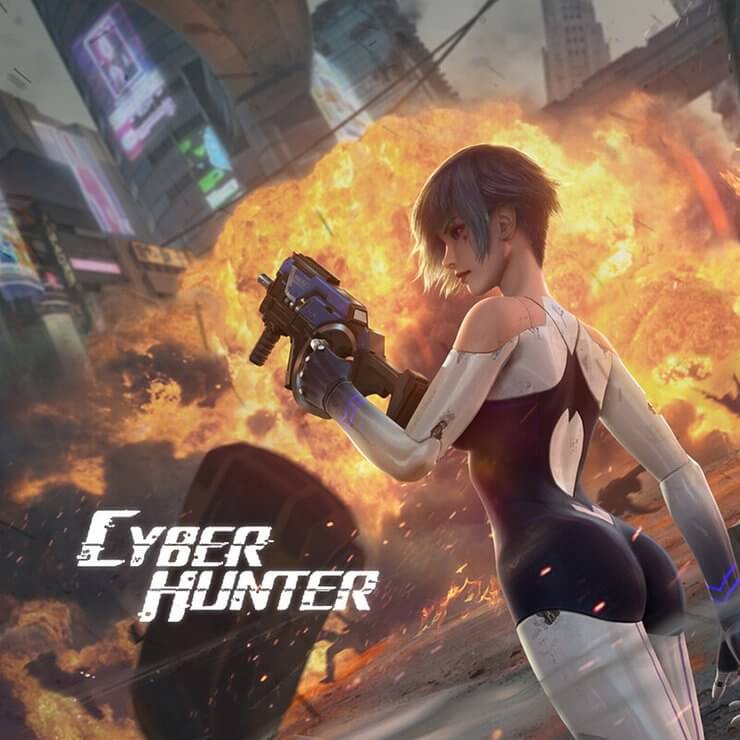 Game battle royale Cyber Hunter