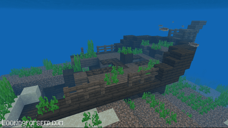 Tàu đắm trong Minecraft