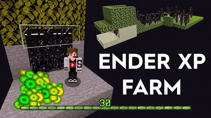 Enderman Farm trong Minecraft