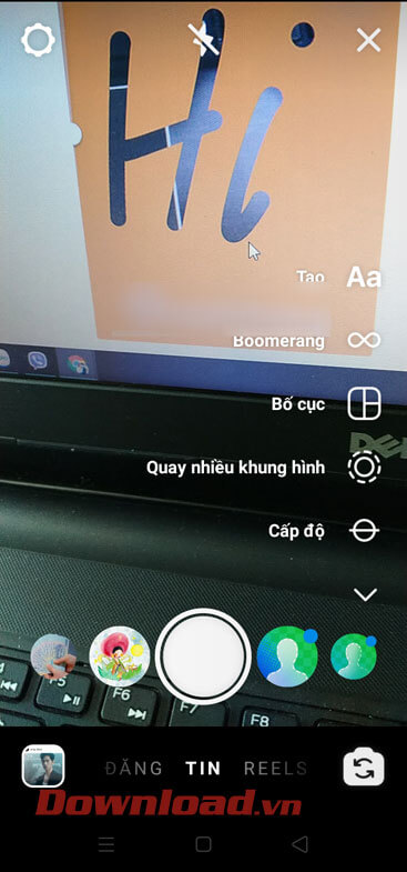 Đăng tải video, ảnh lên