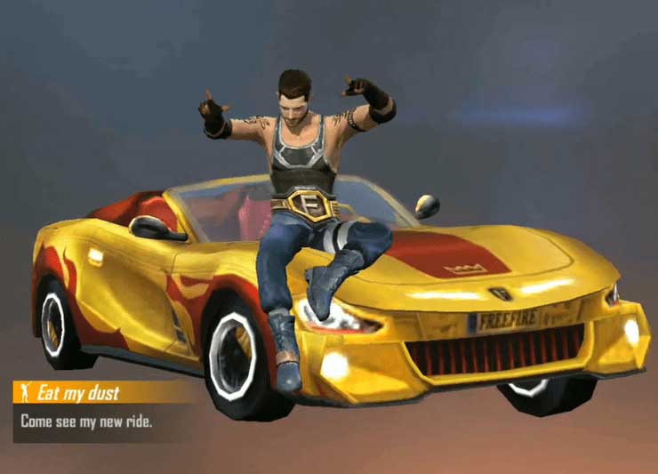 Eat my dust trong Free Fire