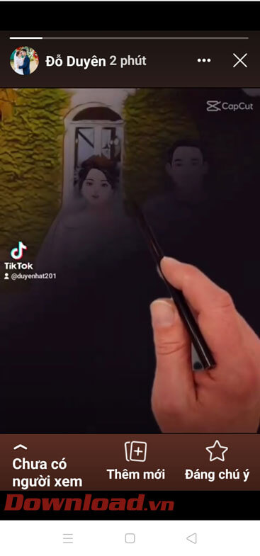 Video TikTok đã được chia sẻ lên Facebook