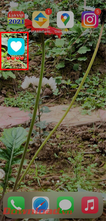 Số điện thoại đã biến thành app trên ứng dụng