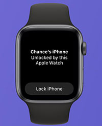 Cách mở khoá iPhone bằng Apple Watch khi đeo khẩu trang