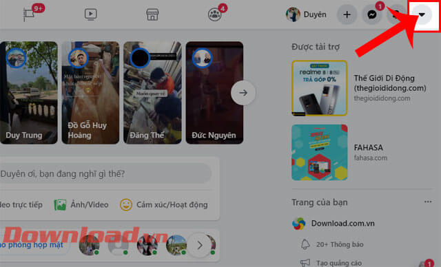 <p><strong>Bước 1:</strong> <strong>Truy cập và đăng nhập tài khoản Facebook</strong> trên trình duyệt