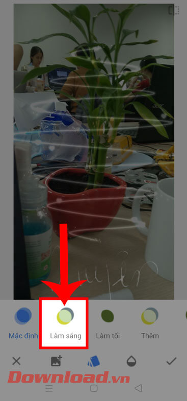 Chọn bộ lọc phơi sáng 