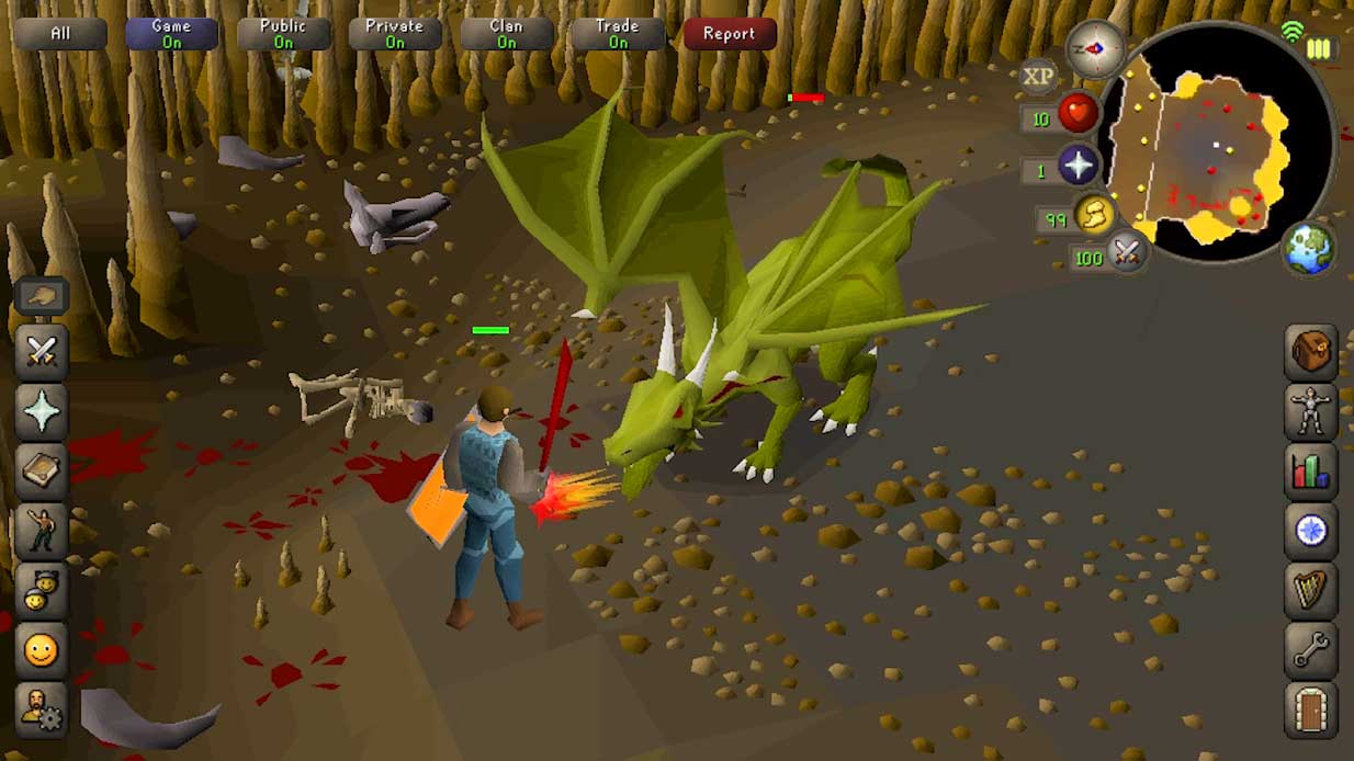 Game multiplayer mobile Old School RuneScape