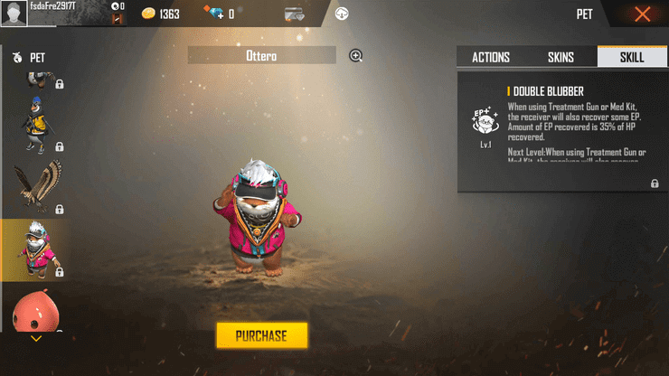 Pet Free Fire Ottero