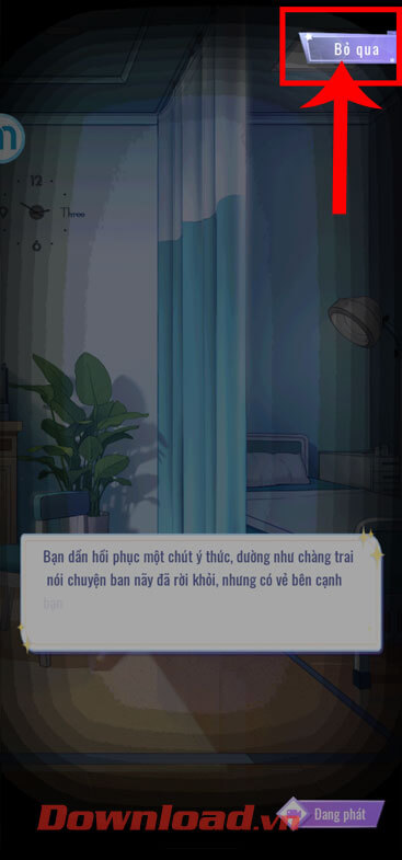 <p><strong>Bước 7:</strong> Chạm vào nút <strong>Bỏ qua</strong> ở góc bên phải phía trên màn hình,