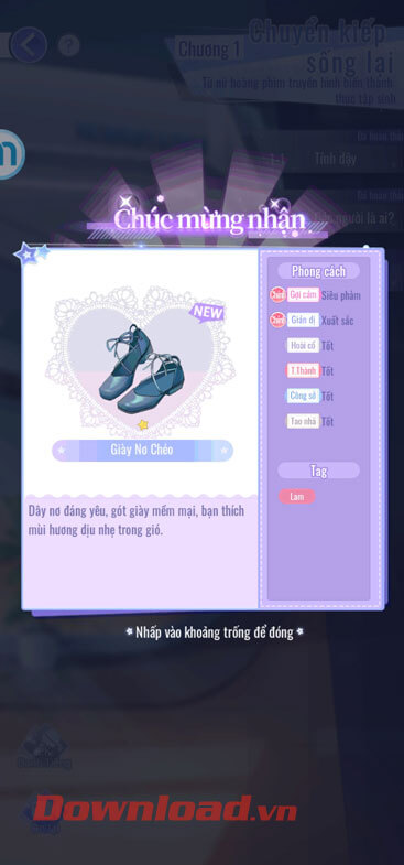 <p><strong>Bước 9:</strong> Sau khi đã n<strong>hấn vào màn hình để nhận phần thưởng</strong> khi giành