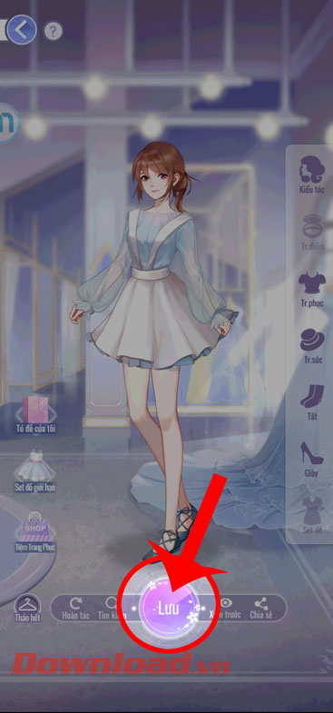 <p><strong>Bước 12:</strong> Cuối cùng, nhấn vào nút <strong>Lưu</strong> ở phía dưới màn hình, để đổi