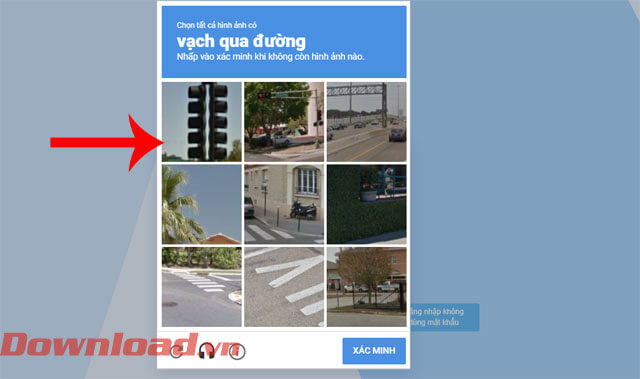 <p><strong>Bước 4:</strong> <strong>Chọn các hình ảnh</strong> để trả lời câu hỏi, rồi click chuột vào