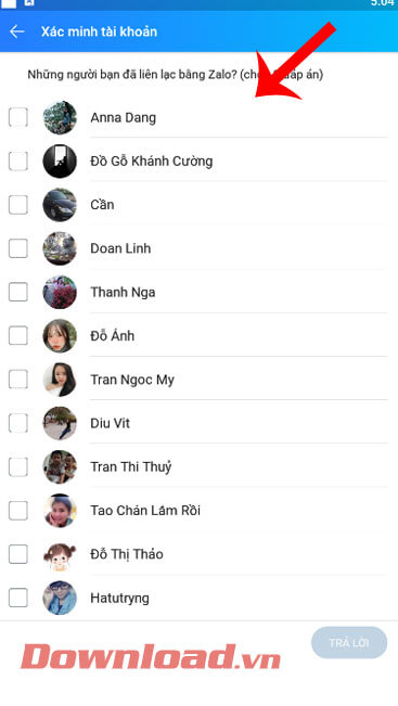 <p><strong>Bước 5:</strong> Lúc này tại màn hình <em>Xác minh tài khoản,</em> hãy ấn vào<strong> 2 tài
