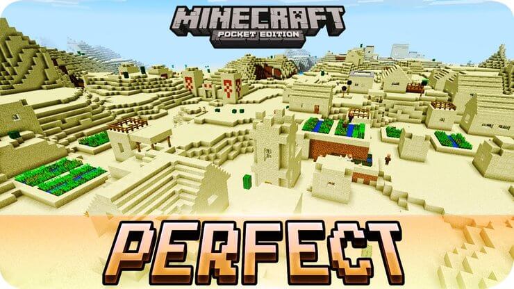 Seed Minecraft Desert Village
