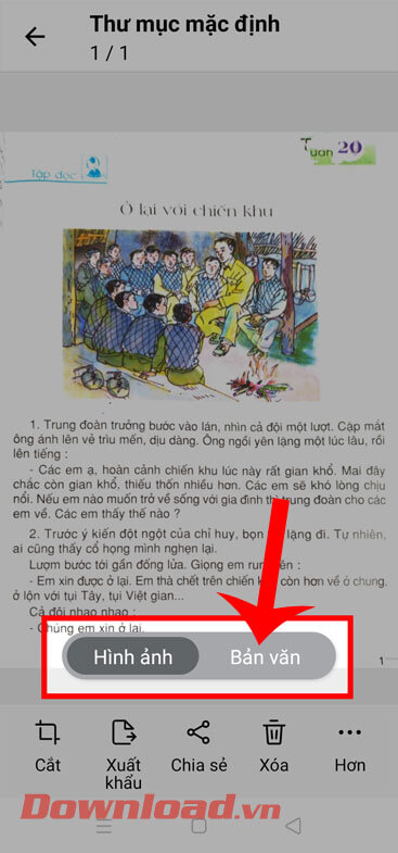 <p><strong>Bước 7:</strong> Khi này, sau khi scan tài liệu sẽ có hai dạng file tài liệu là <strong>Hình
