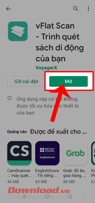 <p><strong>Bước 5:</strong> Sau đó, chờ đợi một lát để quá trình tải ứng dụng về máy được hoàn tất,