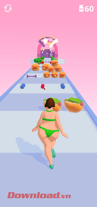 <p><strong>Bước 4:</strong> Ấn và <strong>điều khiển nhân vật sang phải hoặc trái</strong>, hãy cố gắng