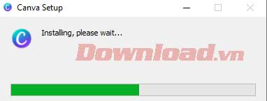 <p>1. Đợi quá trình thiết lập file hoàn tất.</p>