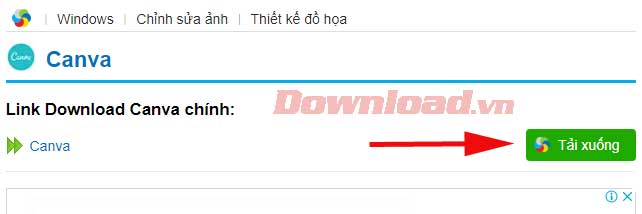 <p>2. Click <strong>Tải xuống</strong>.</p>