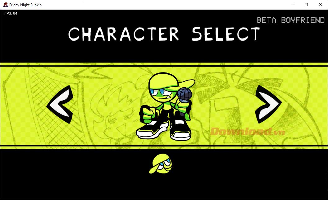 <p>8. Mod Friday Funkin Minus cho bạn 3 lựa chọn nhân vật khác nhau, bao gồm: Beta Boyfriend, Blue Boyfriend