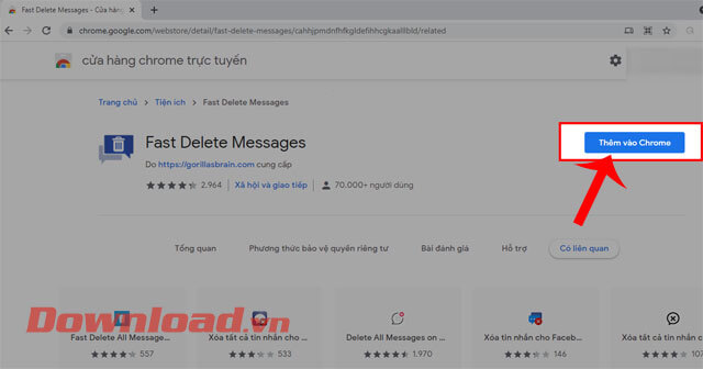 Mẹo xóa nhiều tin nhắn Facebook Messenger cùng lúc