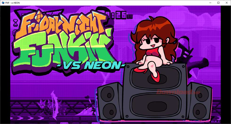 <p>5. Ấn <strong>Enter</strong> để vào game Friday Night Funkin’ vs NEON.</p>