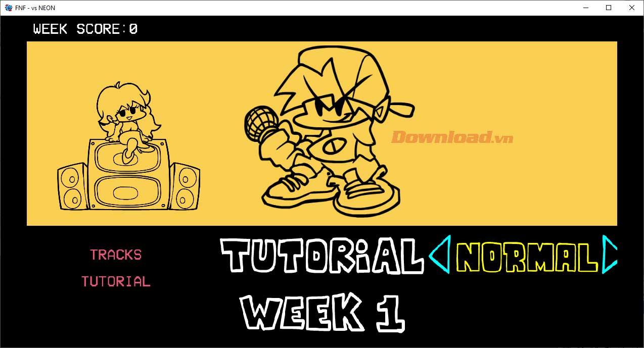 <p>7. Chọn mức độ khó của game bằng cách dùng phím mũi tên sang trái hoặc phải.</p>