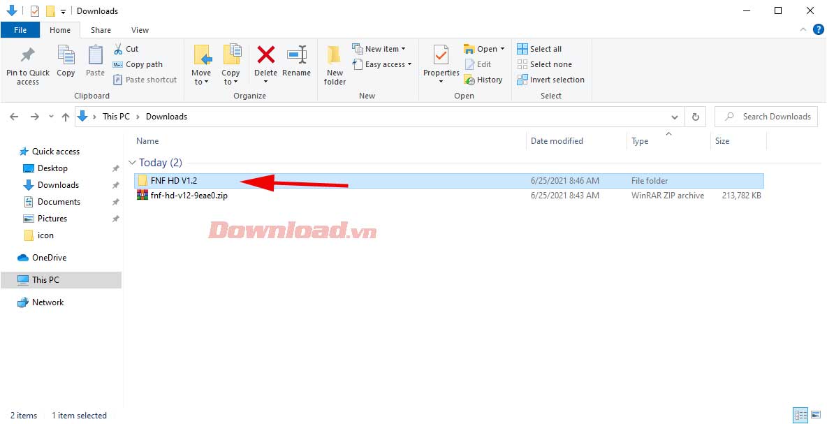 Giải nén file game