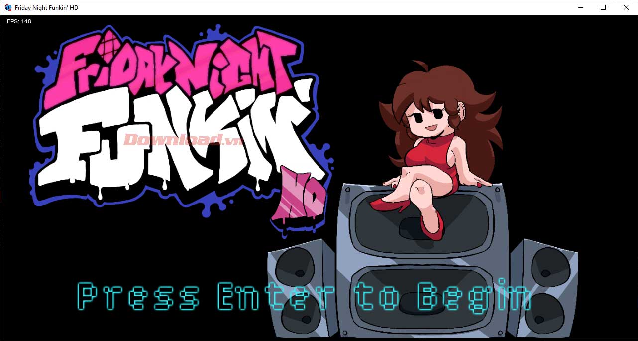 Màn hình chạy game FNF