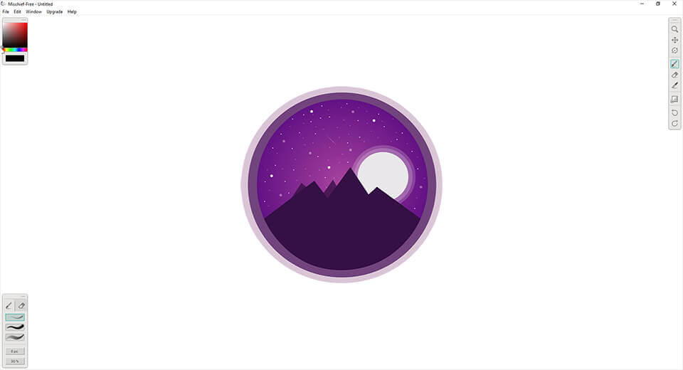 Phần mềm vẽ miễn phí trên máy tính Mischief