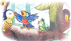 Họa mi, vẹt và quạ