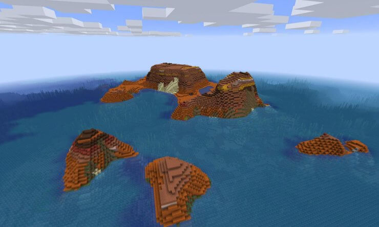 Biome đại dương trong Minecraft