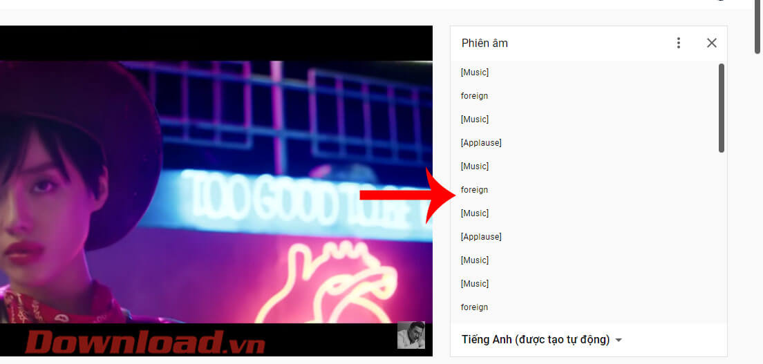 Lời bài hát Tiếng Anh