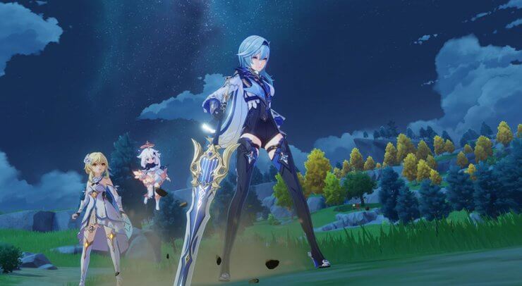 Eula trong Genshin Impact